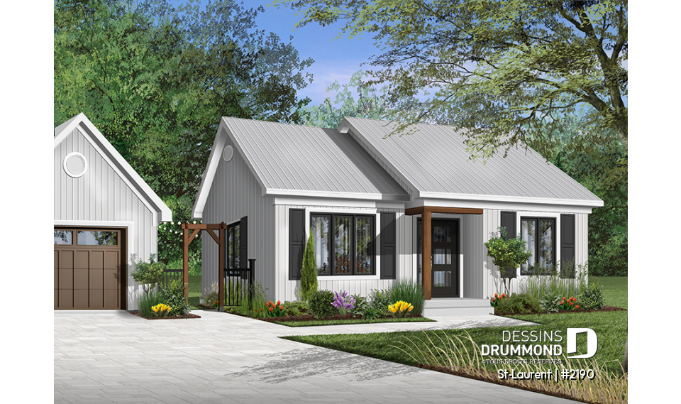 Vue avant - MODÈLE DE BASE - St-Laurent