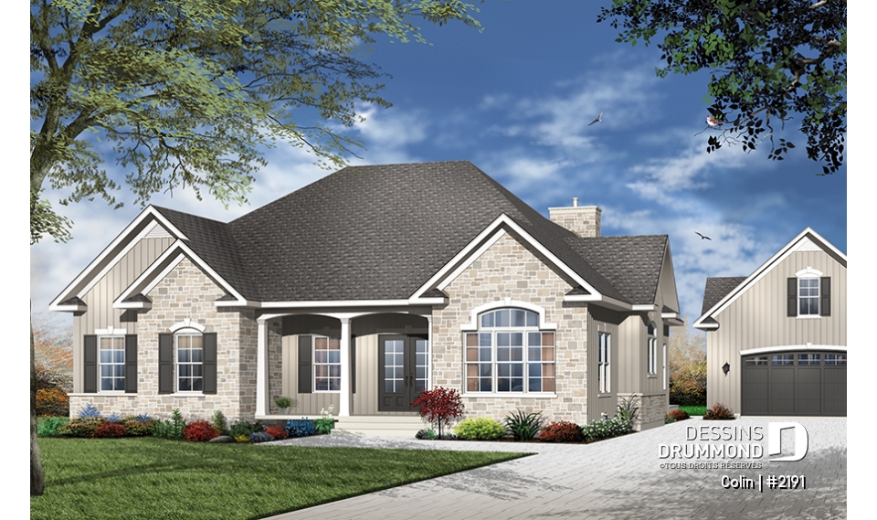 Version couleur no. 2 - Vue avant - Colin