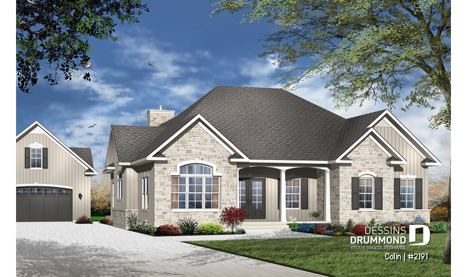 Version couleur no. 2 - Vue avant - Colin