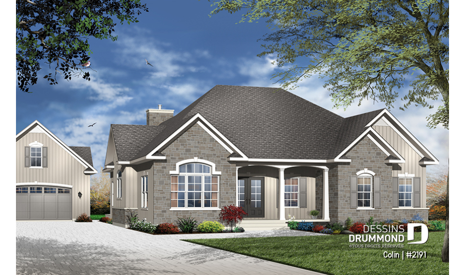 Version couleur no. 3 - Vue avant - Colin