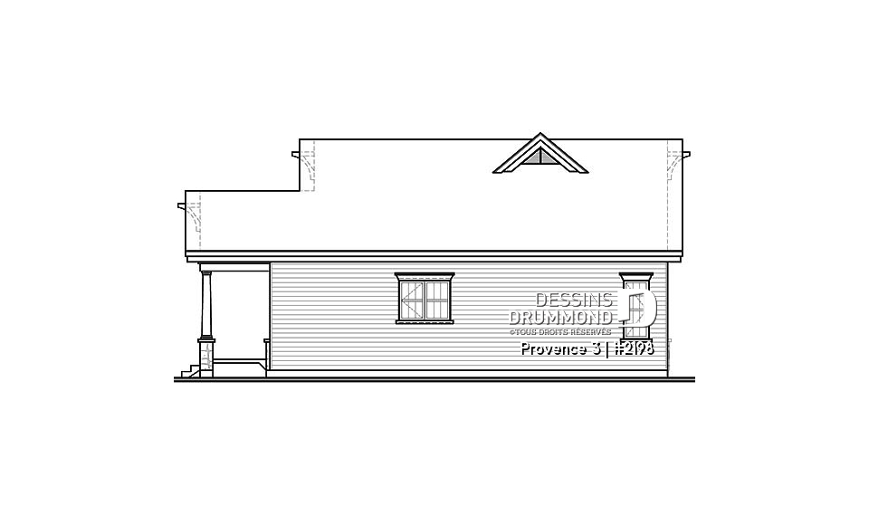 Élévation arrière - Provence 3