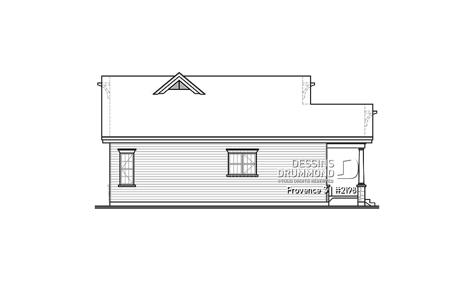 Élévation arrière - Provence 3