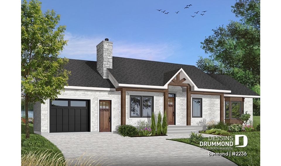 Vue avant - MODÈLE DE BASE - Bermond