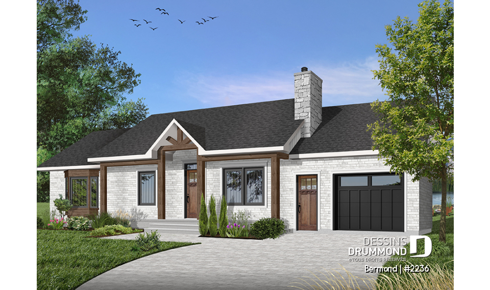 Vue avant - MODÈLE DE BASE - Bermond