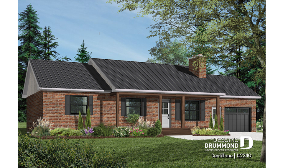 Vue avant - MODÈLE DE BASE - Gentillane