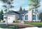 Vue avant - MODÈLE DE BASE - Plan de style américain, 2 chambres, foyer au salon, grande cuisine, éviers doubles à la salle de bain, garage - Tobago
