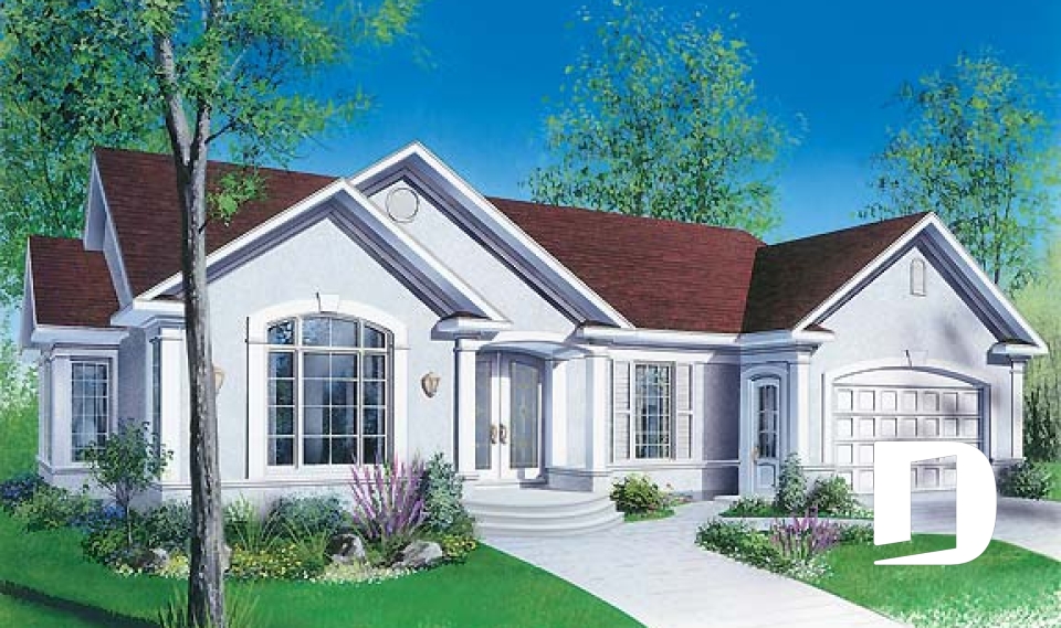 Vue avant - MODÈLE DE BASE -  - Faubert