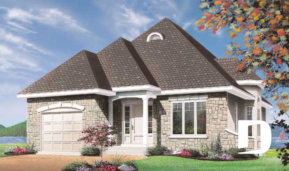 Vue avant - MODÈLE DE BASE -  - Marconi