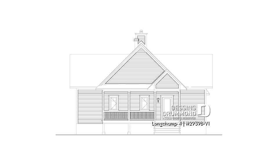 Élévation avant - Longchamp 4