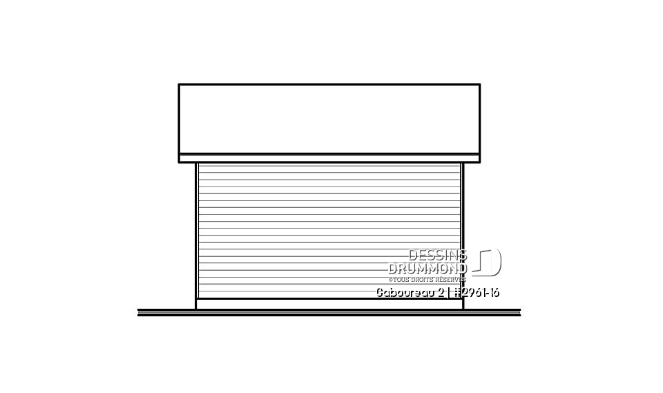 Élévation arrière - Gaboureau 2