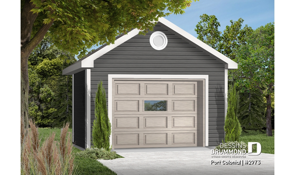 Vue avant - MODÈLE DE BASE - Port Colonial