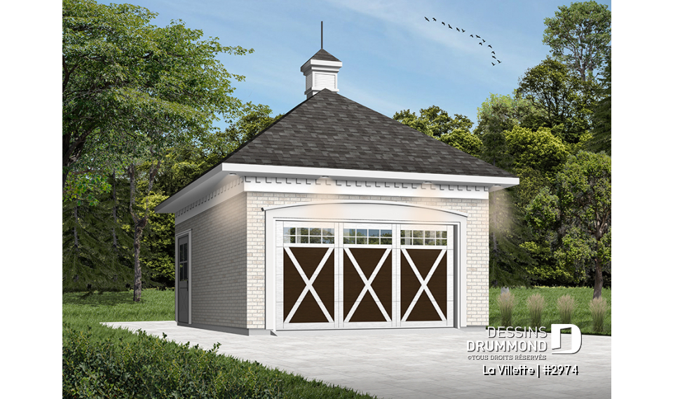 Version couleur no. 1 - Vue avant - La Villette