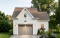 Vue avant - MODÈLE DE BASE - Joli plan de garage simple de style champêtre avec coin jardinage ou atelier - Potter's Charm