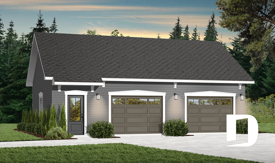 Vue avant - MODÈLE DE BASE -  - Larson 2