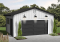 Version couleur no. 1 - Vue avant - Plan de garage de style traditionnel pour une voiture - Hazel Way 3