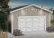 Vue avant - MODÈLE DE BASE - Plan de garage double à très bon prix - Hazel Way