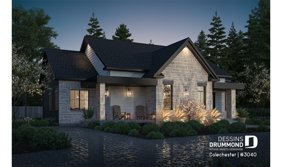 Vue avant - MODÈLE DE BASE - Colechester