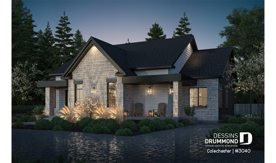 Vue avant - MODÈLE DE BASE - Colechester