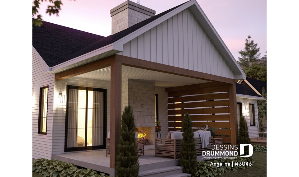 Vue arrière - MODÈLE DE BASE - Angéline