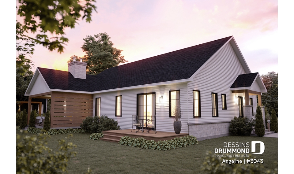 Vue arrière - MODÈLE DE BASE - Angéline