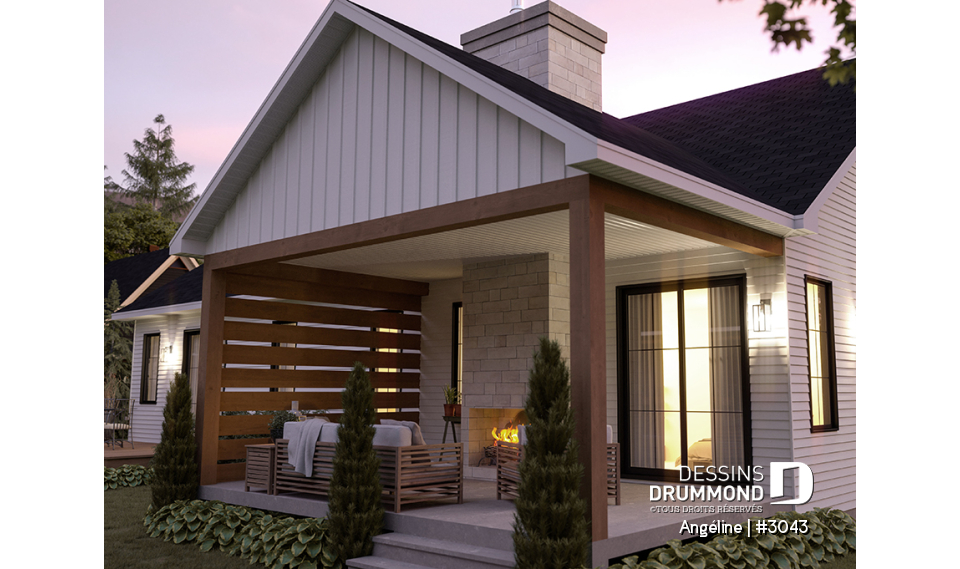 Vue arrière - MODÈLE DE BASE - Angéline