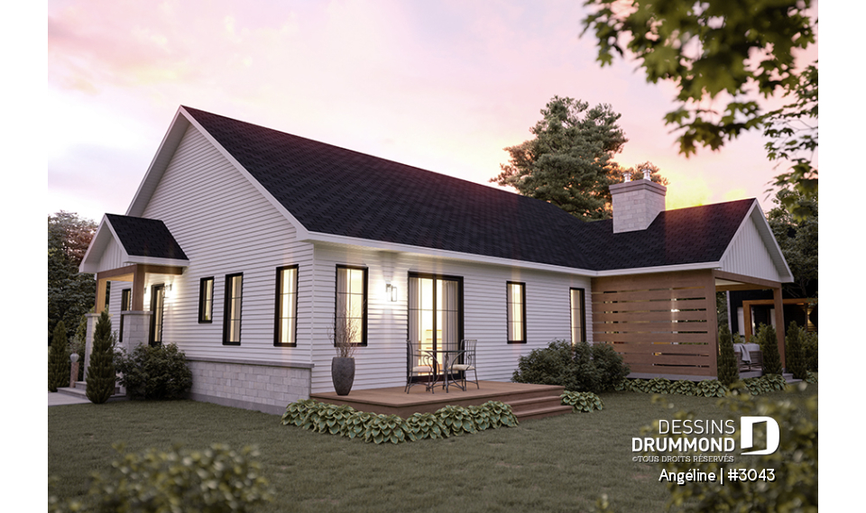 Vue arrière - MODÈLE DE BASE - Angéline