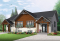 Vue avant - MODÈLE DE BASE - Plan maison jumelée, 2 options au r-d-c, 3 chambres, 2 salles de bain et 2 salles familiales - Lucinda 2