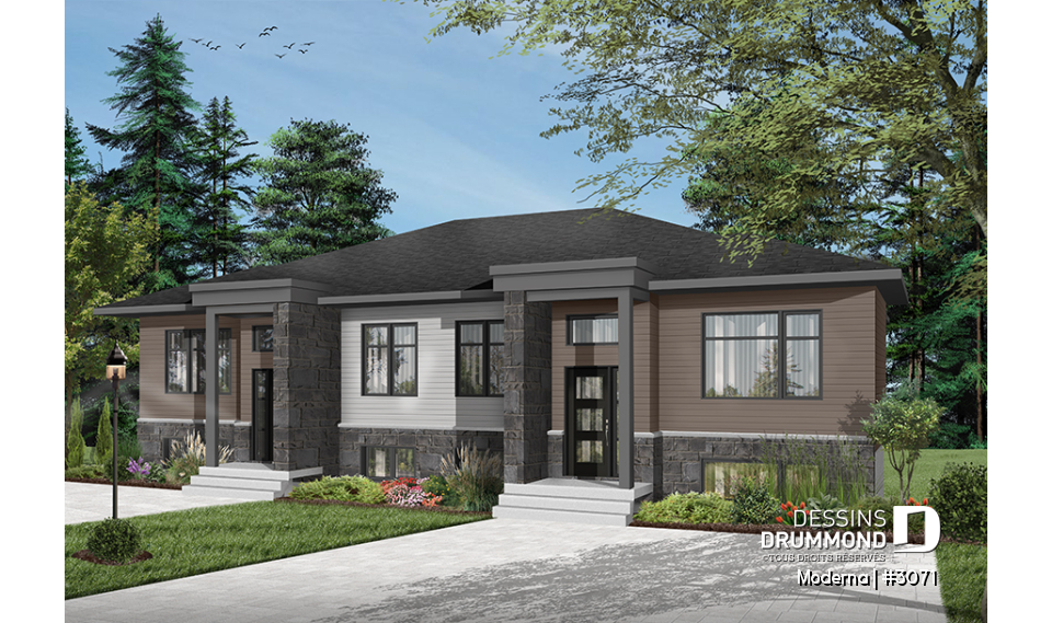 Version couleur no. 1 - Vue avant - Moderna