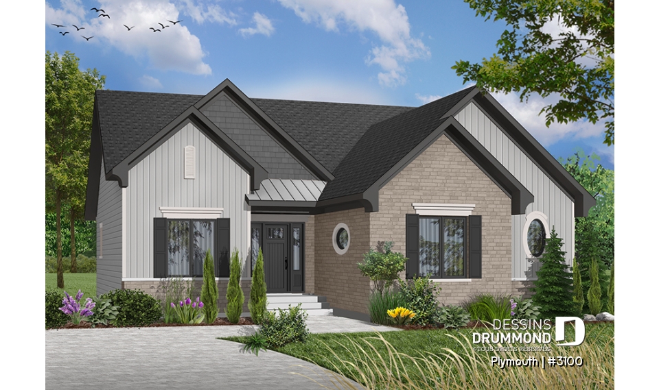 Version couleur no. 3 - Vue avant - Plymouth