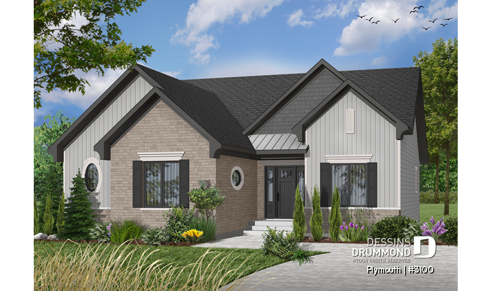 Version couleur no. 3 - Vue avant - Plymouth