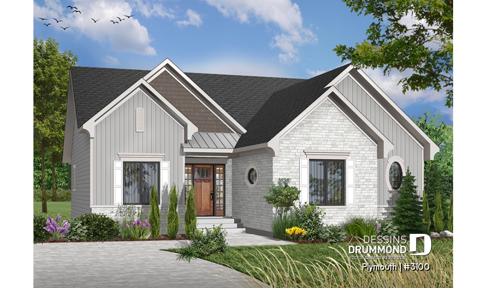 Version couleur no. 5 - Vue avant - Plymouth