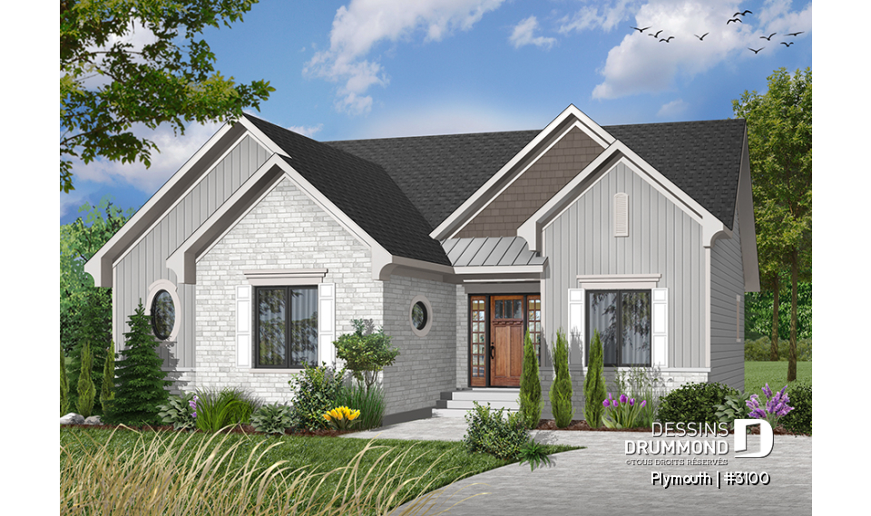 Version couleur no. 5 - Vue avant - Plymouth