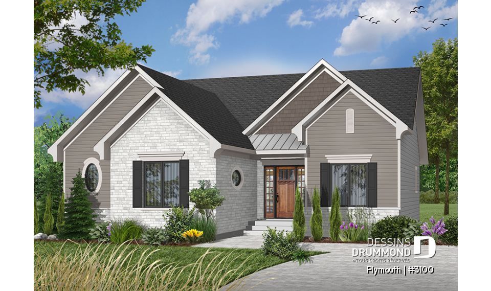 Version couleur no. 6 - Vue avant - Plymouth