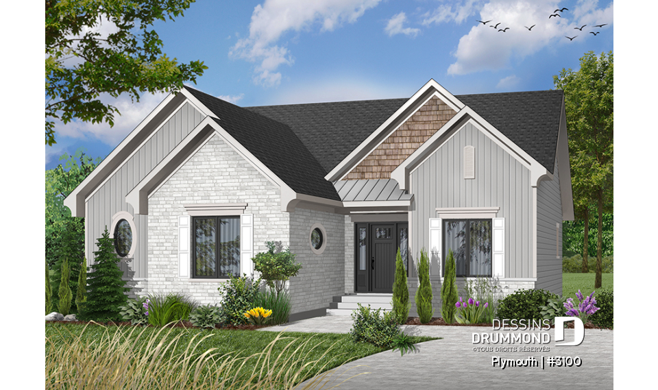 Version couleur no. 9 - Vue avant - Plymouth