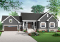 Version couleur no. 2 - Vue avant - Plan de plain-pied 6 chambres dont 3 au rdc., garage double, coin ordinateur, 2 séjours, superbe aménagement - Primrose 2