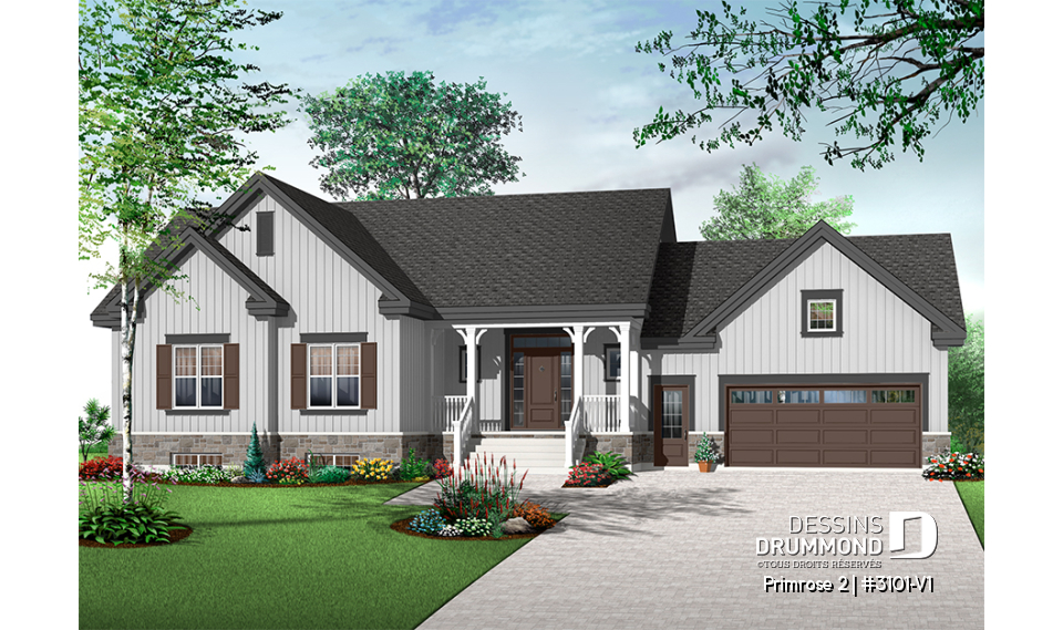 Vue avant - MODÈLE DE BASE - Primrose 2