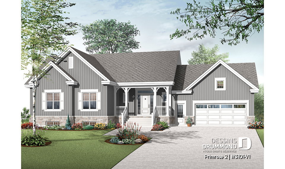 Vue avant – Modèle ORIGINAL - Primrose 2