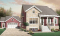Vue avant - MODÈLE DE BASE - Bungalow bon format et bon prix avec 3 chambres et plafond 9' - Jonas
