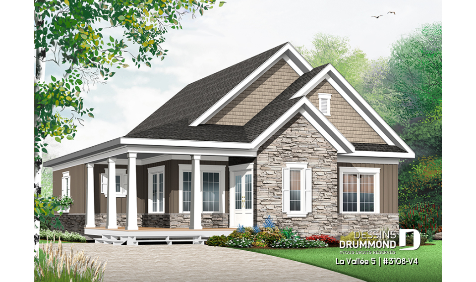 Version couleur no. 1 - Vue avant - La Vallée 5