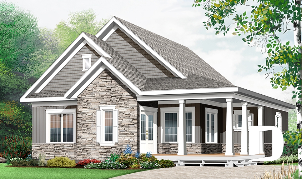 Vue avant - MODÈLE DE BASE -  - La Vallée 5