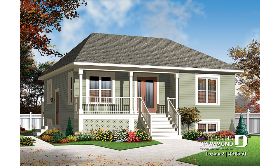 Vue avant - MODÈLE DE BASE - Lozère 2