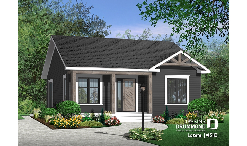 Version couleur no. 6 - Vue avant - Lozère 