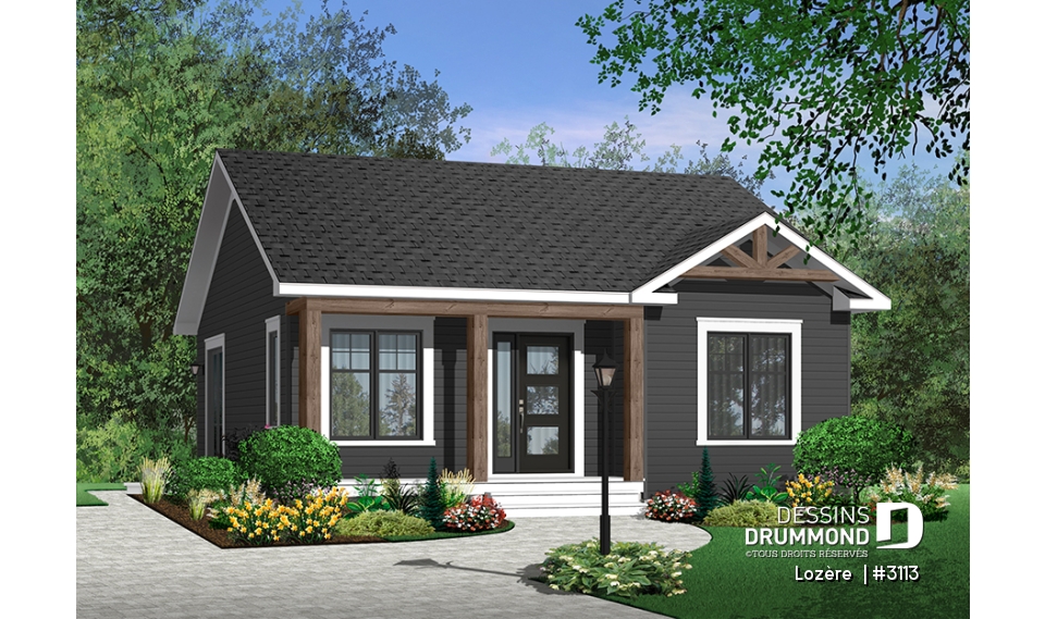 Version couleur no. 7 - Vue avant - Lozère 