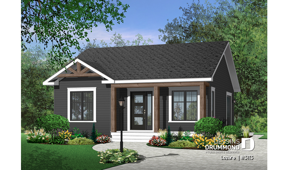 Version couleur no. 7 - Vue avant - Lozère 