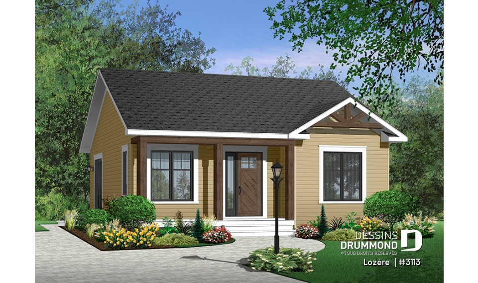 Version couleur no. 8 - Vue avant - Lozère 