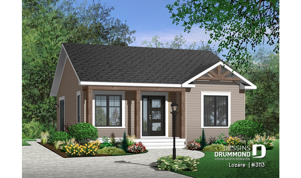 Version couleur no. 9 - Vue avant - Lozère 