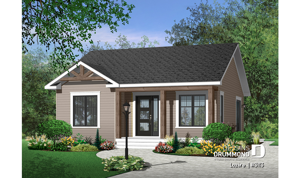 Version couleur no. 9 - Vue avant - Lozère 