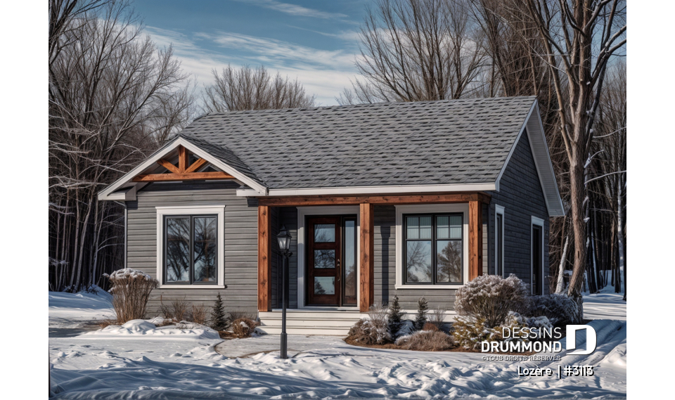 Vue avant - MODÈLE DE BASE - Lozère 