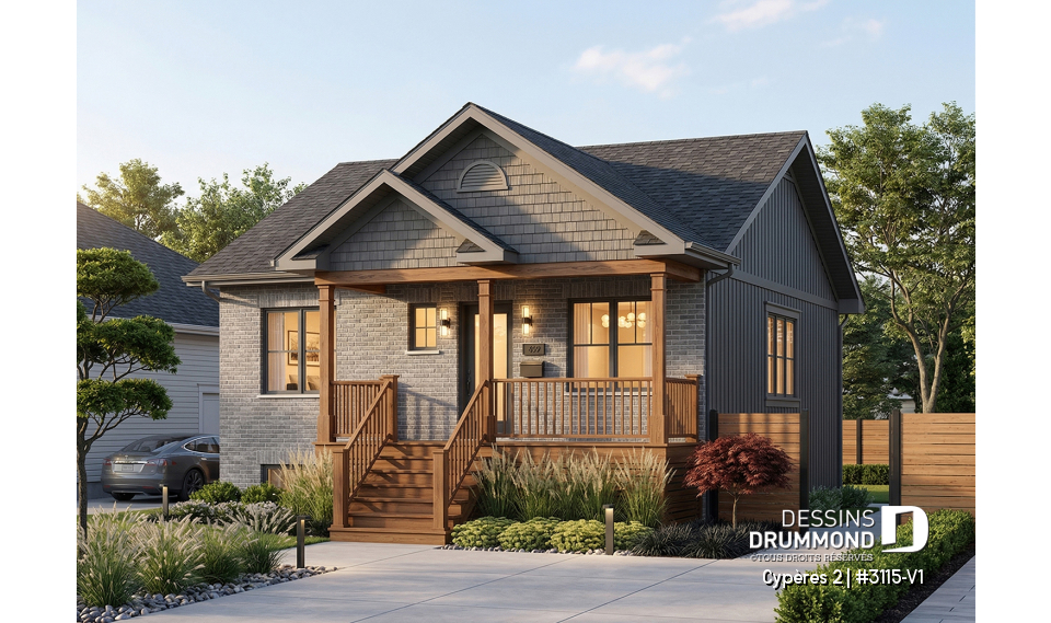 Version couleur no. 1 - Vue avant - Cypères 2