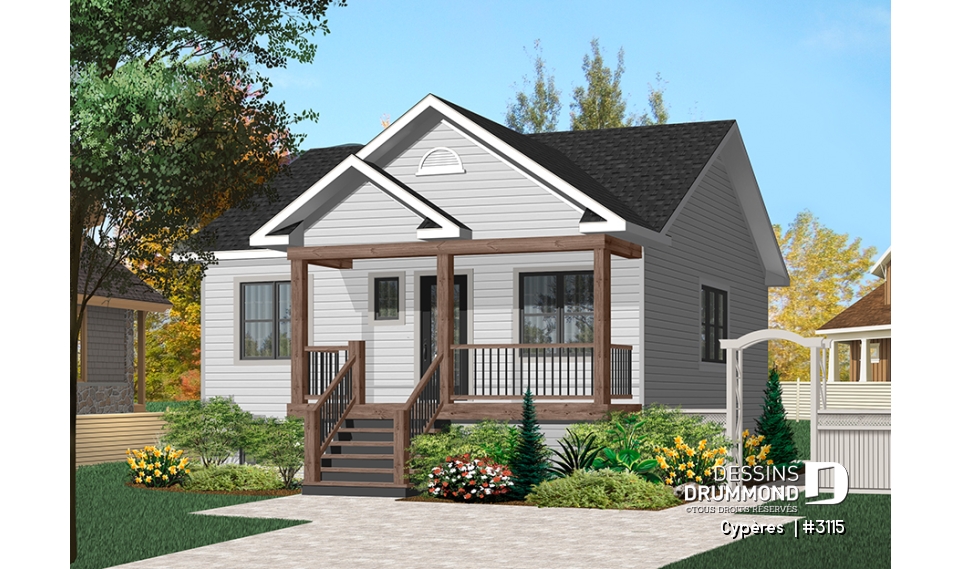 Version couleur no. 1 - Vue avant - Cypères 